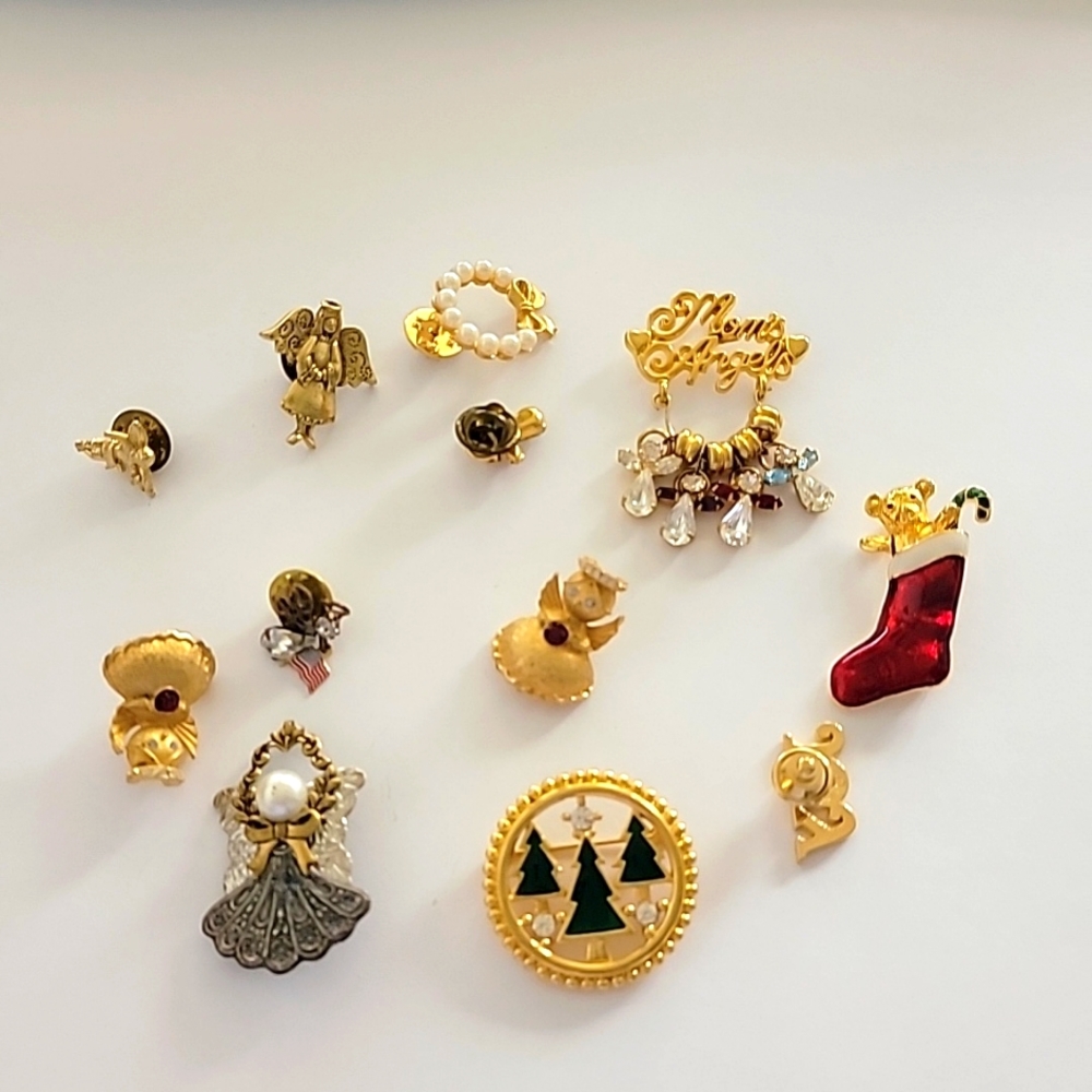 Various Holiday Pins